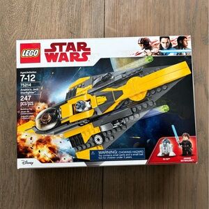 LEGO Star Wars Yellow and Gray Anakin's Jedi Starfighter